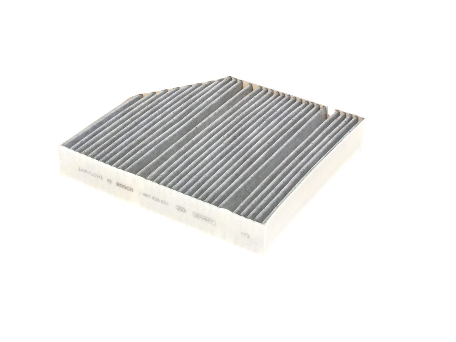 Bosch R5601 Filtro de Habitáculo de Carbón Activo - Filtro de Repuesto Contra Olores Desagradables, Polen y Polvo, Para un Aire más Limpio en el Vehículo | Compatible con: MERCEDES-BENZ AMG GT, C-CLASS, C-CLASS Cabriolet, C-CLASS Coupe, C-CLASS T-Model, C
