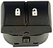 Dorman 901-125 Front Passenger Side Door Lock Switch - 1 button Compatible with Select Chevrolet/Pontiac Models