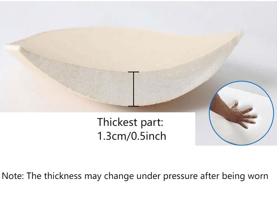 2 Pcs Cotton Butt Pad for Underwear - Comfortable Butt Pad for Men's Boxer Briefs3