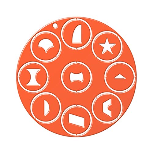 LUCY CLAY LC Disk 7 for Czextruder Pottery Ceramic Craft Polymer Clay Fondant Cake 9 Disks for extruder