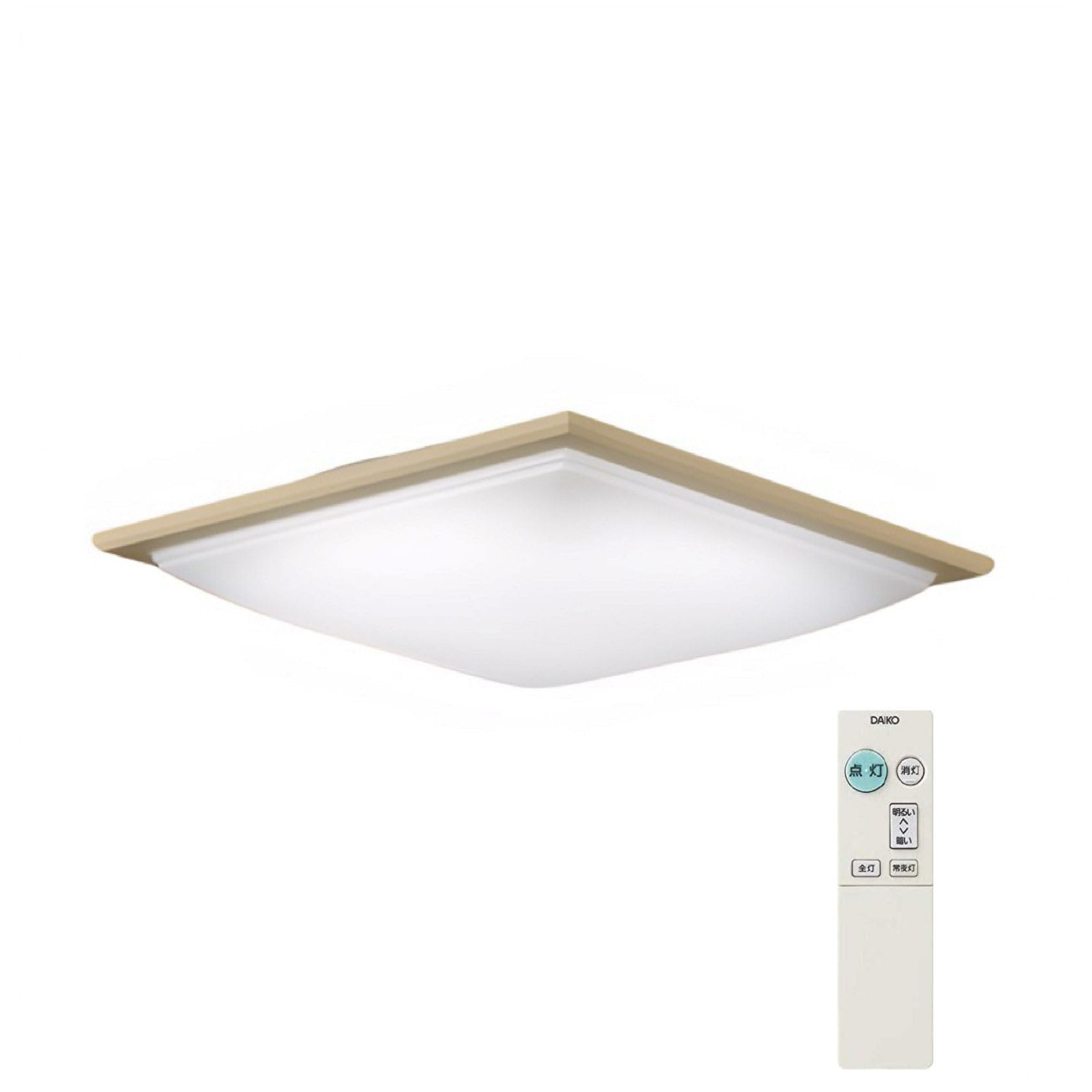 Amazon | 大光電機 DAIKO 和風LEDシーリングライト LED内蔵 リモコン付