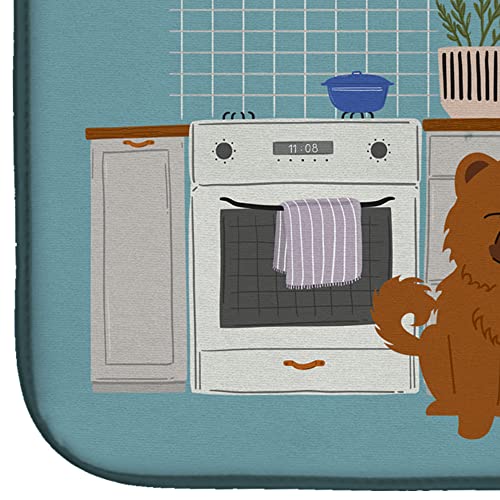 Tapis de séchage en polyester multicolore Caroline's Treasures CK7846DDM - 5