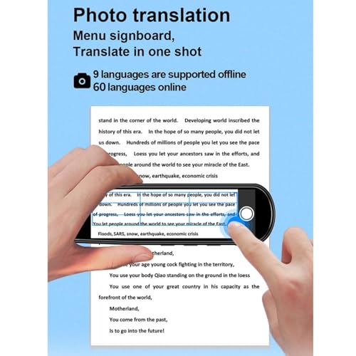 Translation-Scanning-Pen-OCR-Reading-Pen-134-Languages-Voice-Translator-Device-Text-to-Speech-Device-Smart-Scanner-Translator-for-Language-Learners-Business-Travel-White