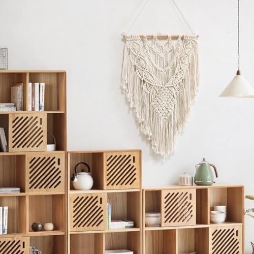 Colgante de pared de macramé de boda o regalo original para decoración del hogar 4