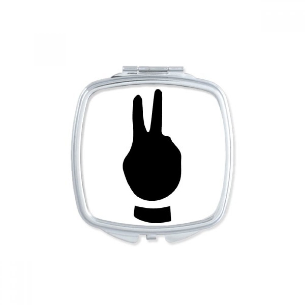 Miroir à la main DIYthinker portable pour corriger votre maquillage n'importe où