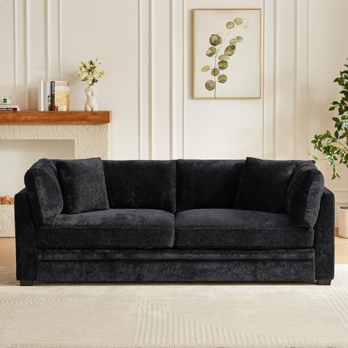 Christopher Knight Home Masie Chenille Upholstered 3 Seater Sofa Couch,