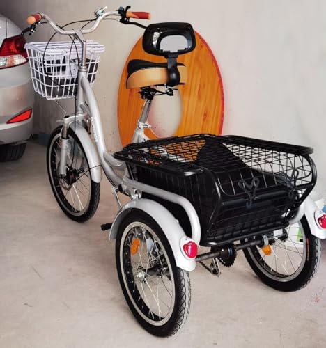 Triciclo Adulto con Canasta, 6 Velocidades miniatura 5