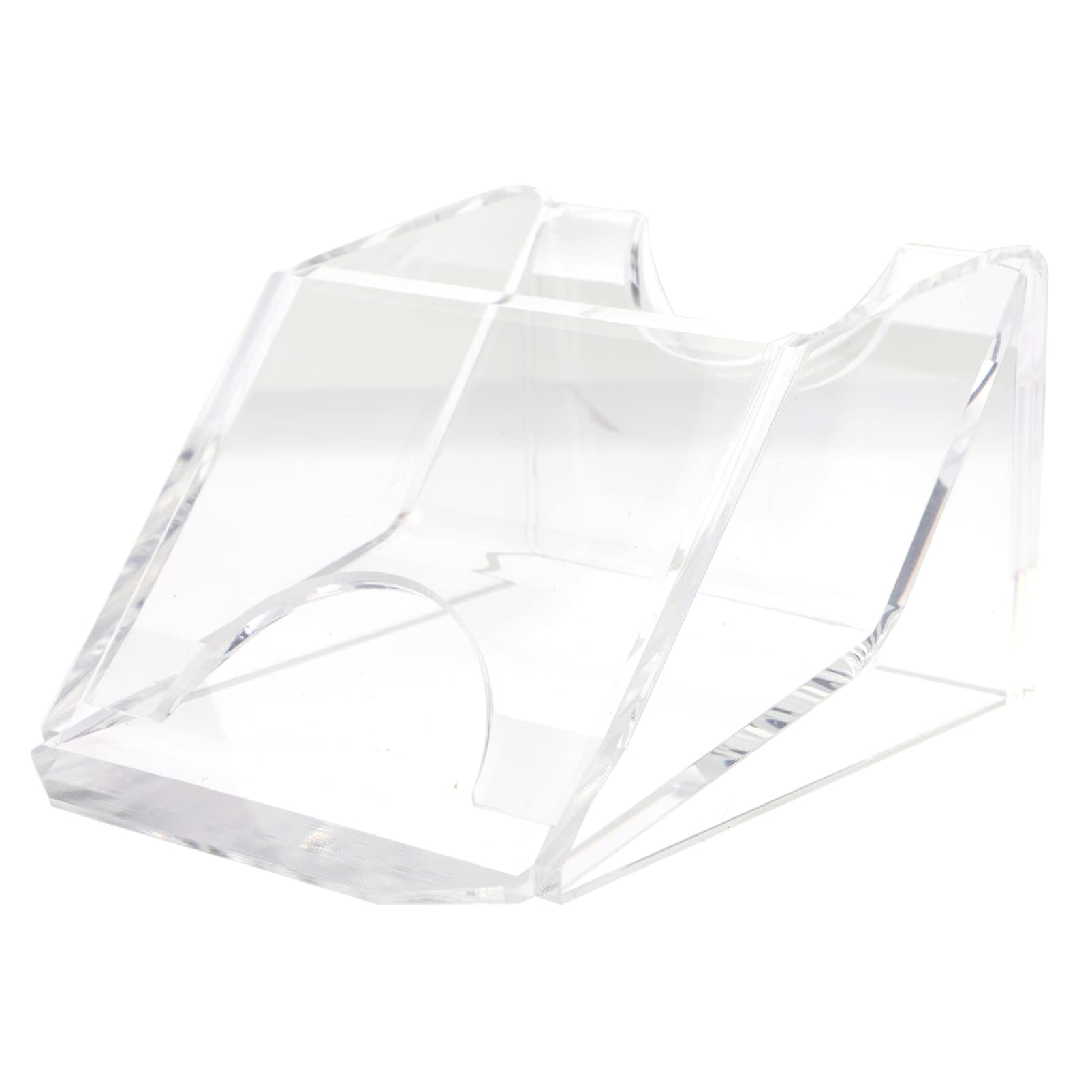 Cabilock Deckle Accessories Acrylic Dealer Playing Dealing Shoe Dealer Shoes Acrylic Discard Tray Shoe Accessory Clear Ar Poker Set Poker Set Poker Set Poker Set Portable Deck