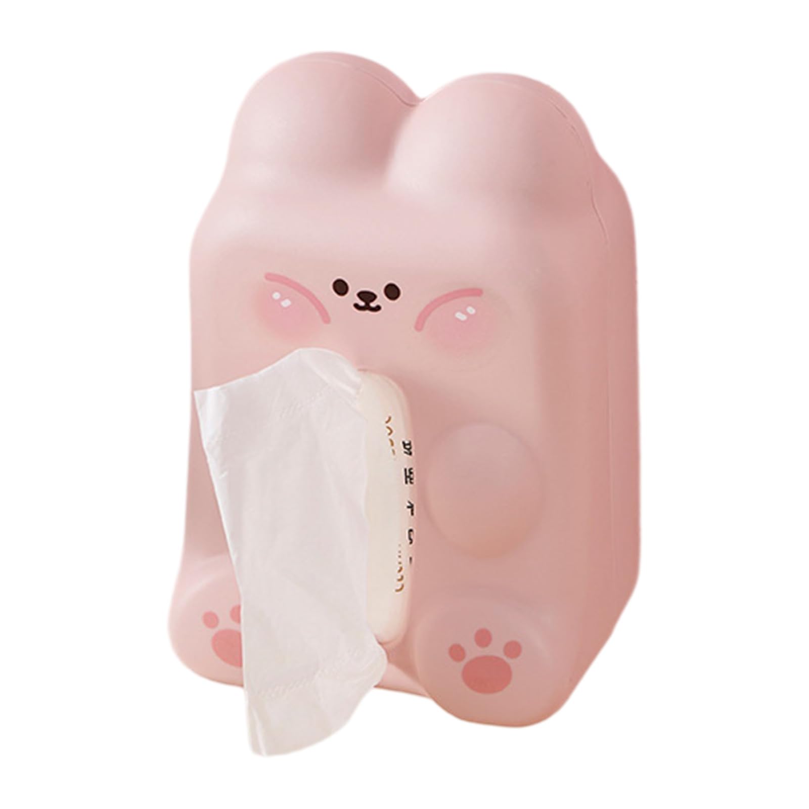 Shaped Tissue Box Case for Dining Table and Coffee Table Wall Mounted Napkin Dispenser for Household Use Creative Lagomorph Tissue Box