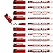 Edding E400 Permanent Marker Pen Extra Fine 1 mm Set of 10 Red