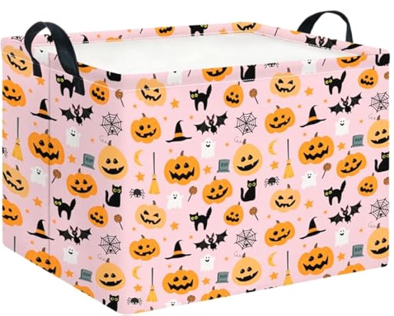 Rectangle Storage Basket with Handles, Collapsible Storage Bin, Books Box, Gift Basket(Truck)