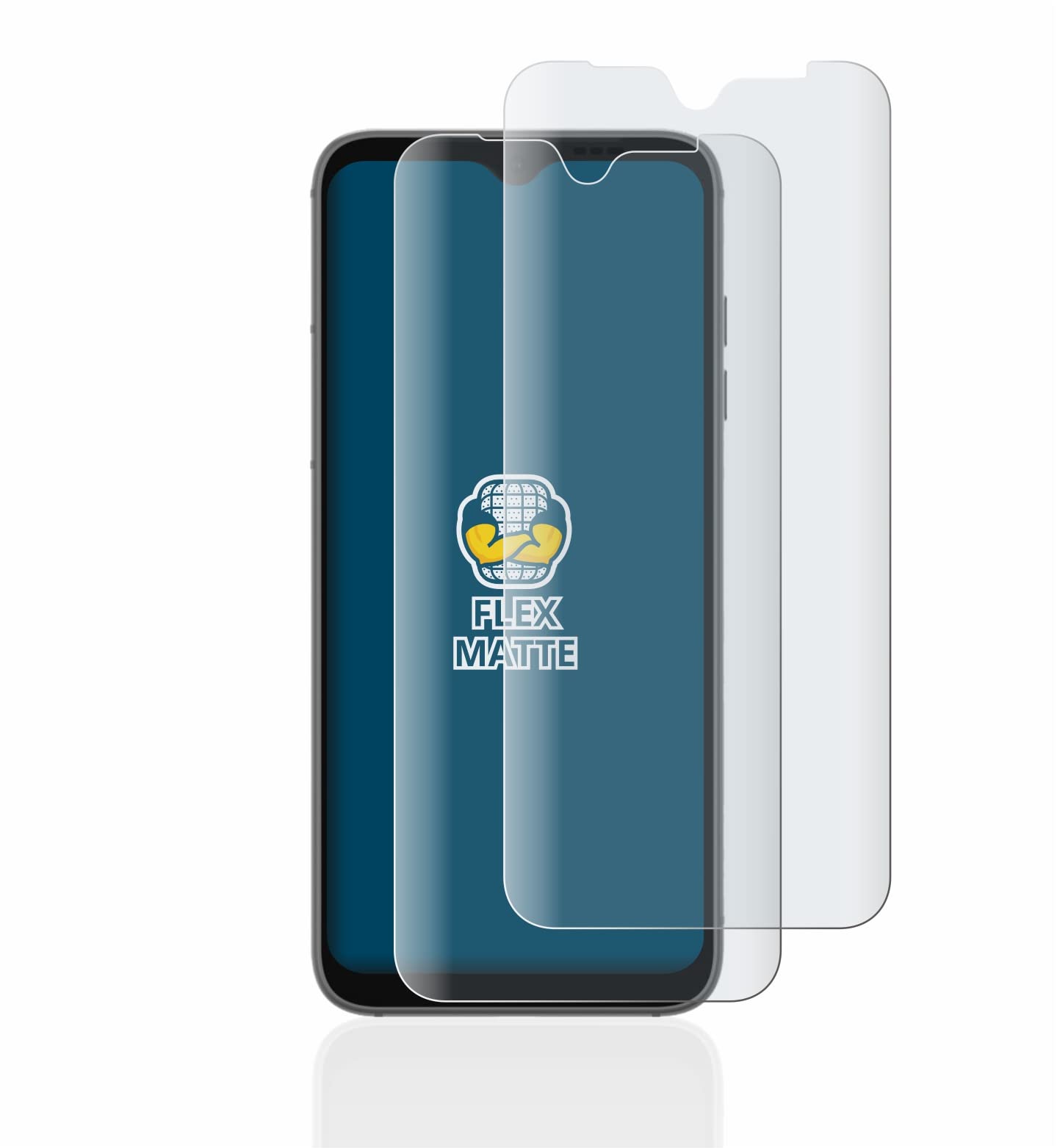 Brotect Pellicola Vetro AirGlass Per Fairphone 3 (Fronte + Fotocamera) – 3 Pezzi – Durezza 9H – Trasparente