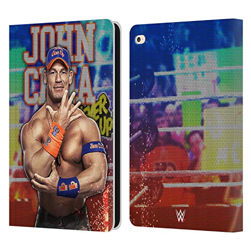 Head Case Designs Officially Licensed WWE LED Image 2017 John Cena Leather Book Wallet Case Cover Compatible with Apple iPad Air 2 (2014)