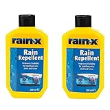 rain x regenabweiser atu Wirkt wasserabstoßend und Dunst von der Windschutzscheibe, und eine Seite Rear Glass