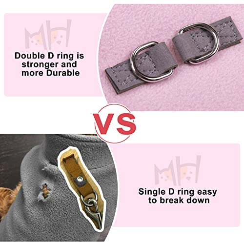 Beautyzoo Dog Fleece Vest Sweater Winter Jacket For Small And Medium Dogs With D-Ring Leash Cold Weather Coat Hoodie For Xs S M Dogs Boy Or Girls #TOP4