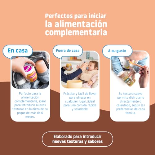 Miniatura 5 de Smileat - Tarrito Infantil De Pollo Con Arroz - Para Peques 6 Meses - Sin Azúcar Ni Sal Añadido - Materia Prima De Calidad. Textura Suave Y Fácil De Comer - 230g