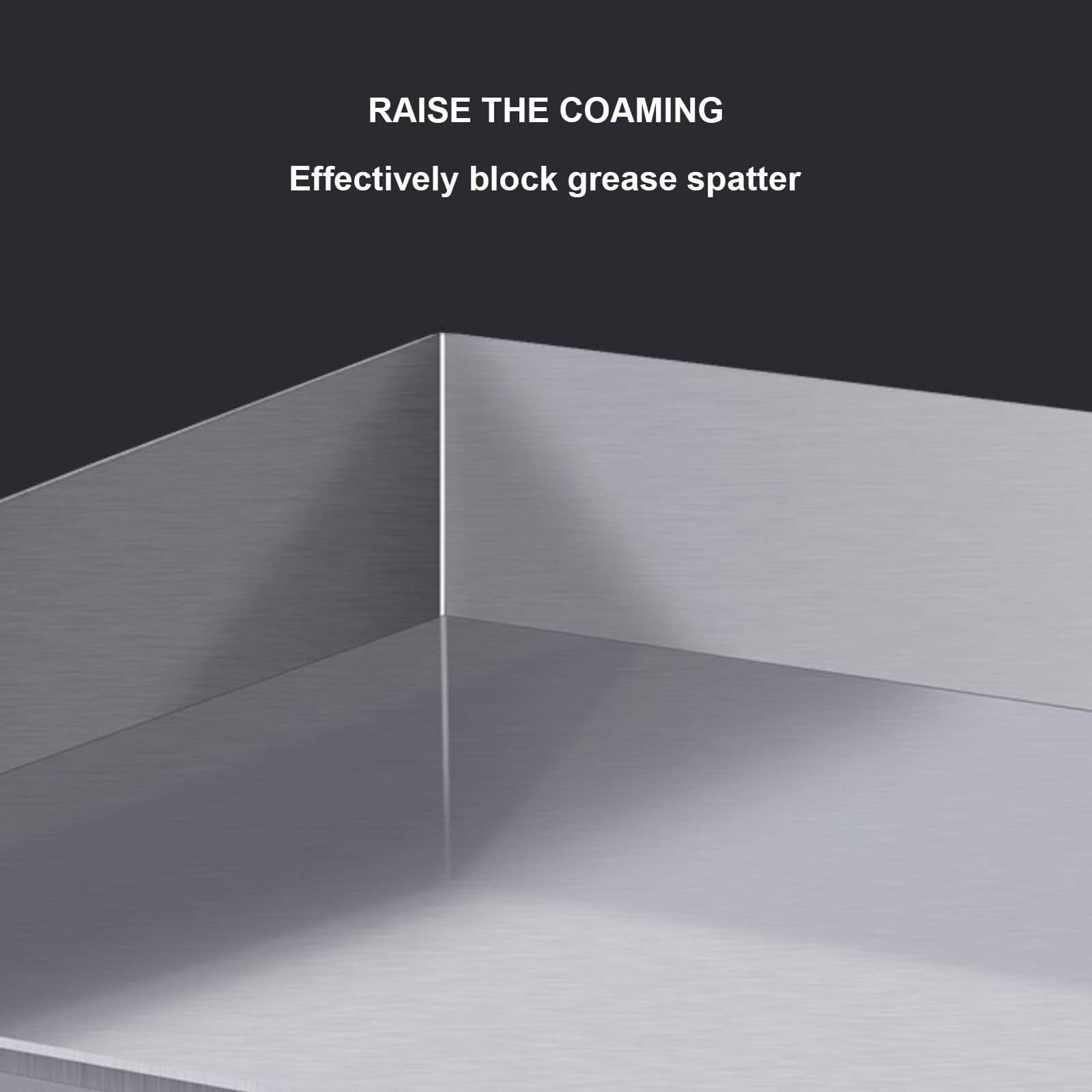Plancha Électrique Professionnelle en Acier Inox 54x40cm, 3000W | Commerciale Plancha Electrique de Cuisson Grill, Thermostat Réglable 50-300°C, Grill de Table pour Restaurant et Maison