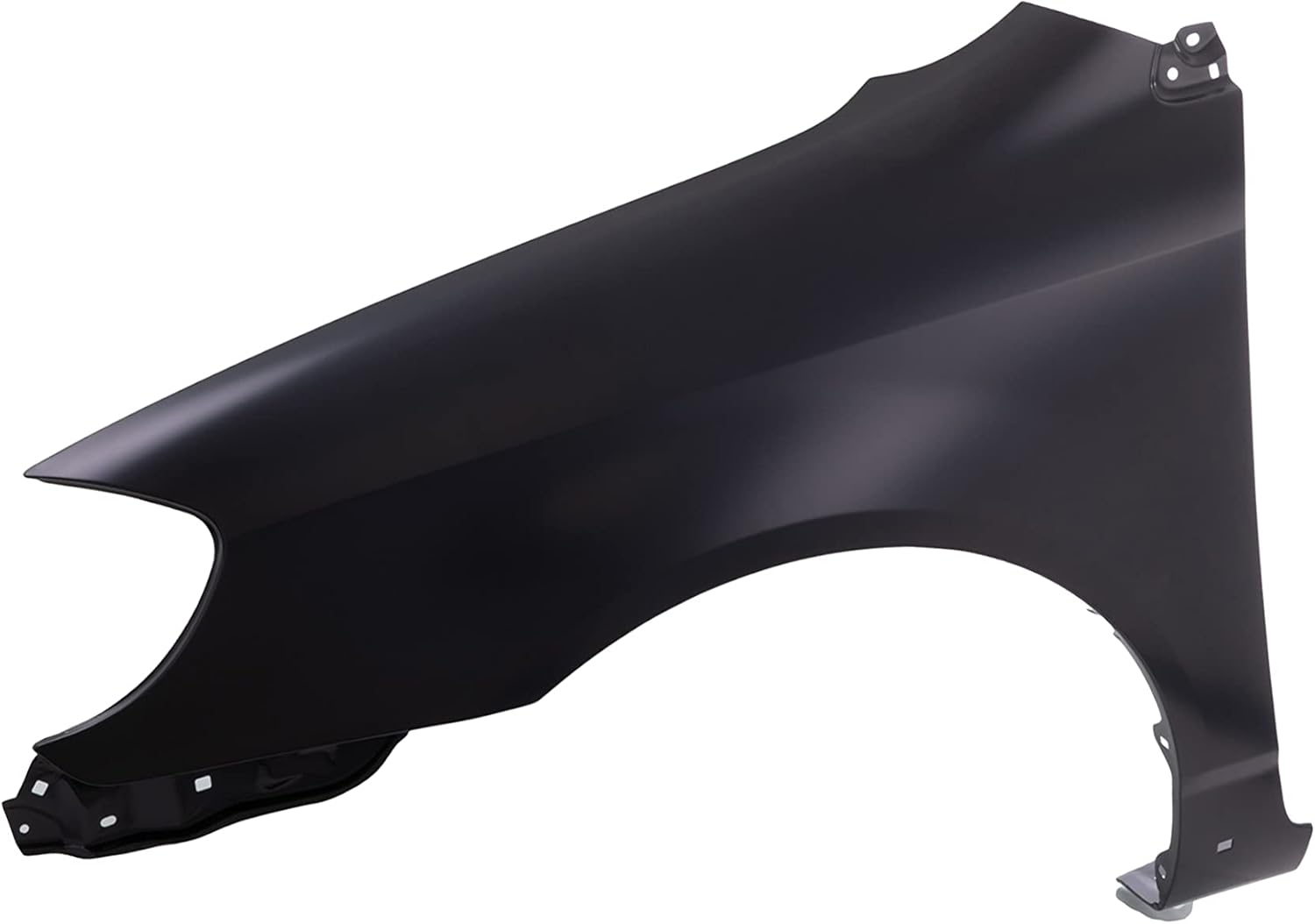 CarPartsDepot Front Quarter Panel Left Driver Side Fender With Panel Molding Hole Compatible With Toyota Corolla Sedan 2003-2008 S XRS 5380202070 TO1240195