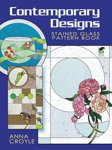 Contemporary Designs Stained Glass Pattern Book (Dover Crafts: Stained Glass) image 2