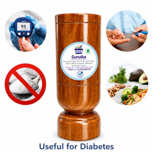 Image of Vijaysar Wood Glass for Diabetes | Ayurvedic Wooden Tumbler| Sugar Vijayasar Wood | Vijaysar Ki Lakdi Ka Glass | Vijaysar Herbal Tumbler | Bija Mug
