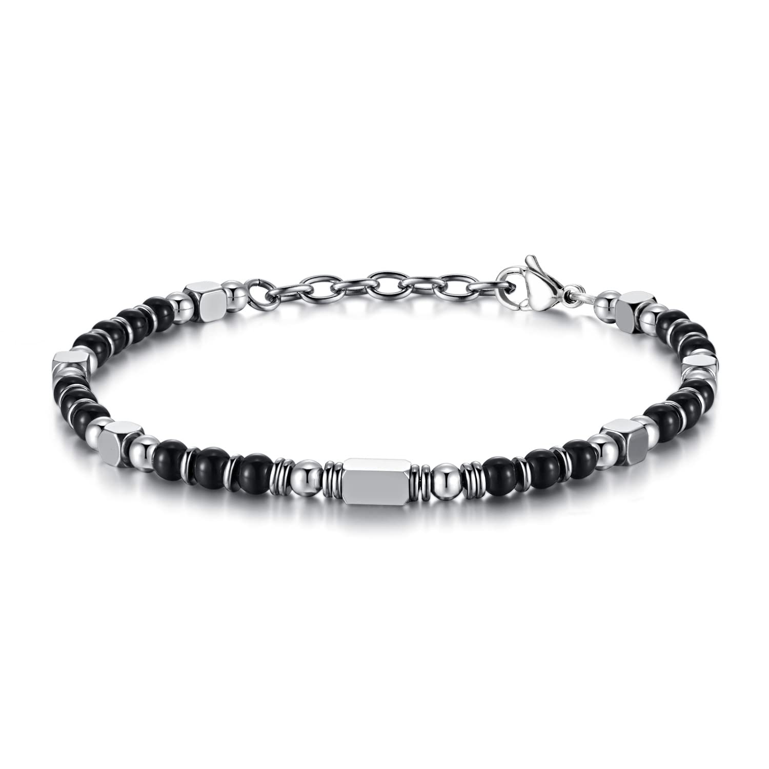 SIUMALBeaded Bracelets for Women - Silver and Gold Boho Bracelets, Trendy Jewelry Gifts for Lover, Mom, FriendsRecycled Claim Standard Blended