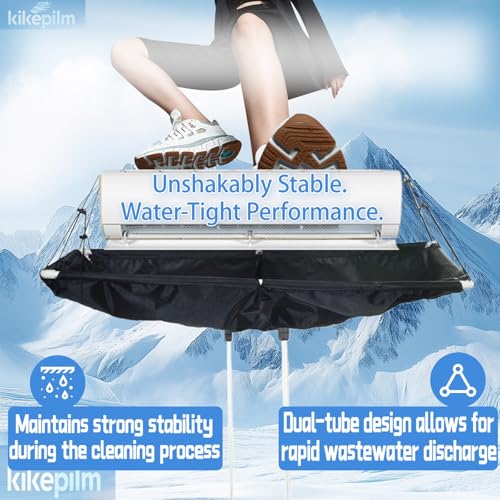 Full Set 20pcsmini Split Cleaning Kit,Mini Split Ac Unit Cleaning Bag