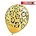 Jungle Safari Animal Balloons,Jungle Safari Them Party Decorations, 50 PCS Safari Zoo Animals Party Supplies Jungle Birthday Party Birthday Decorations Tiger Leopard Cow Zebra Dalm