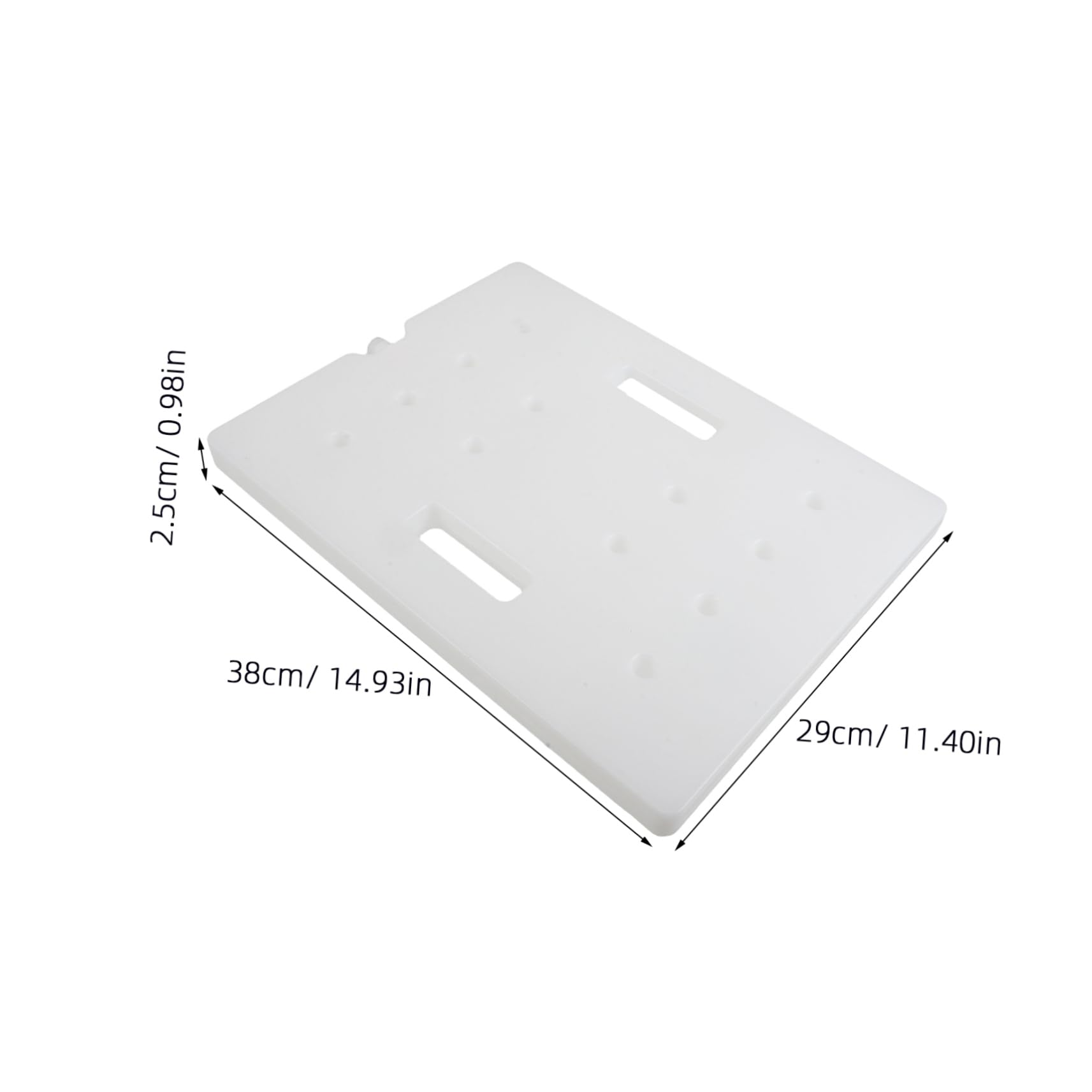 Toddmomy Reusable Freezer Bricks for Portable Lunch Ice for Beach Camping Fishing and Food Transport Multipurpose Cooling