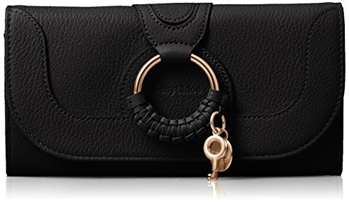 SEE BY Chloé Women's Hana Long Wallet, Black, One Size4