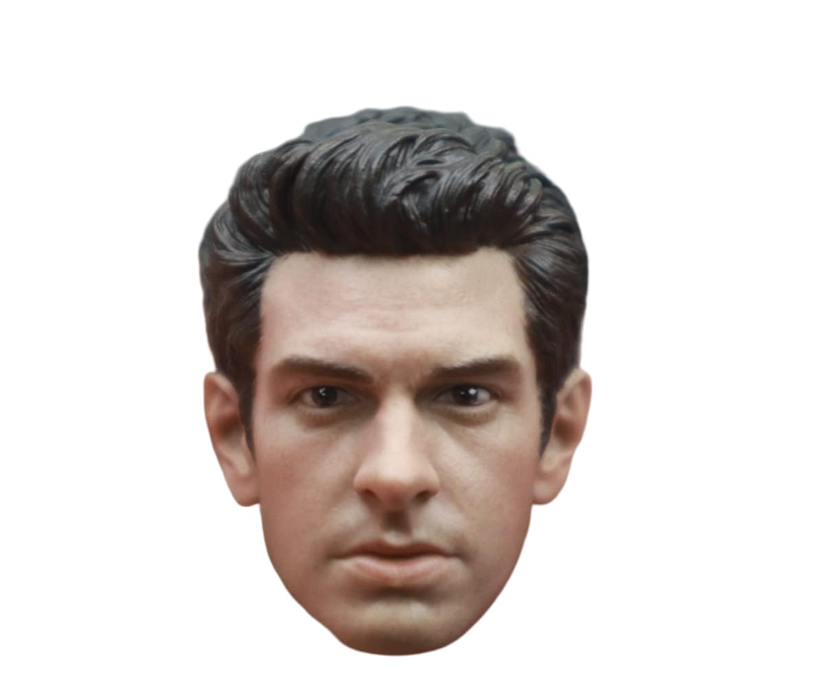 Fremego 1/6 Scale Male Head Sculpt,European Man Head Carved for 12inch Male Soldier Action Figure Collection