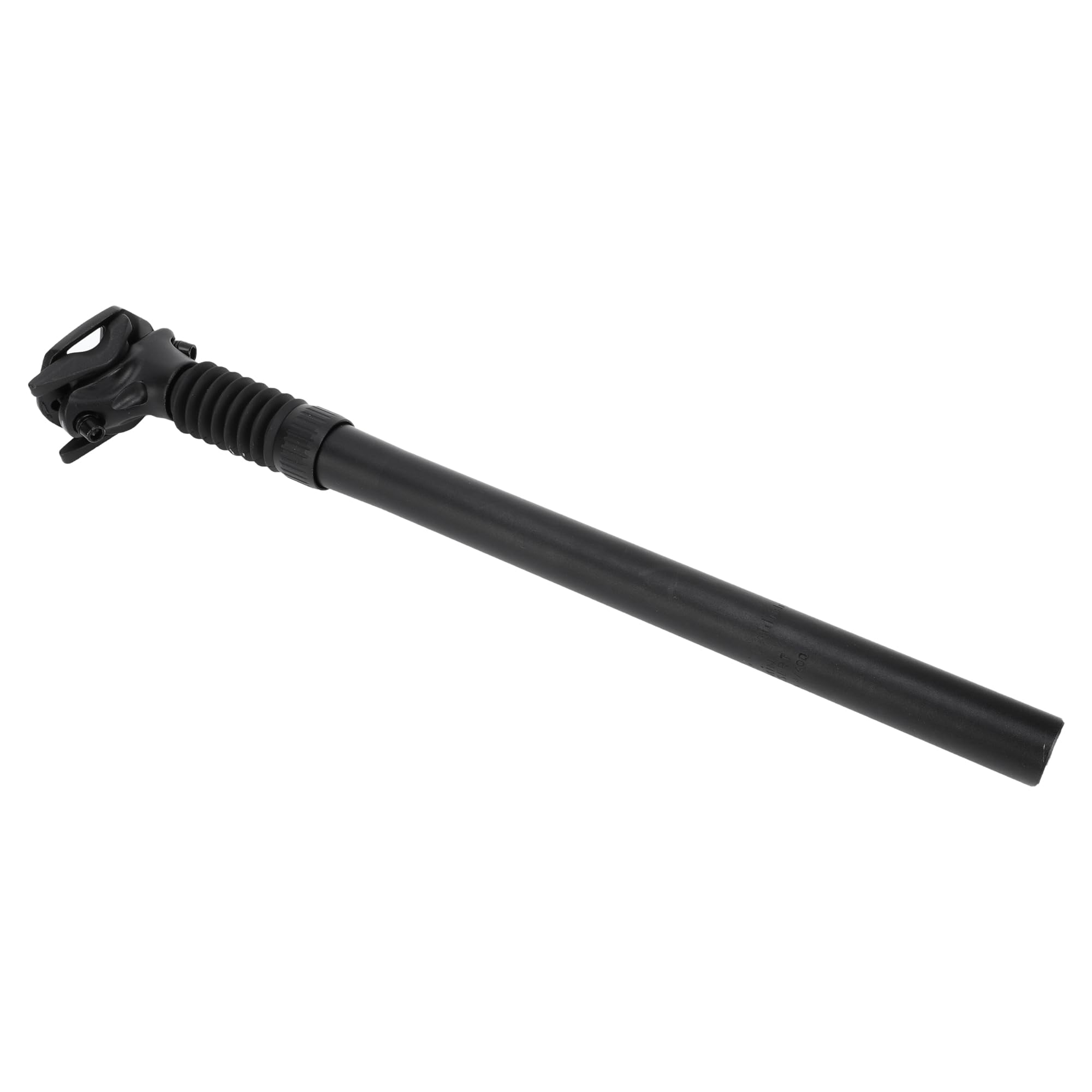 HEROFFIX 1 Pc Universal Shock Bike Seat Posts Suspension Bike Saddle Post Tube 27.2mm Diameter 400mm Length Black Aluminum Alloy