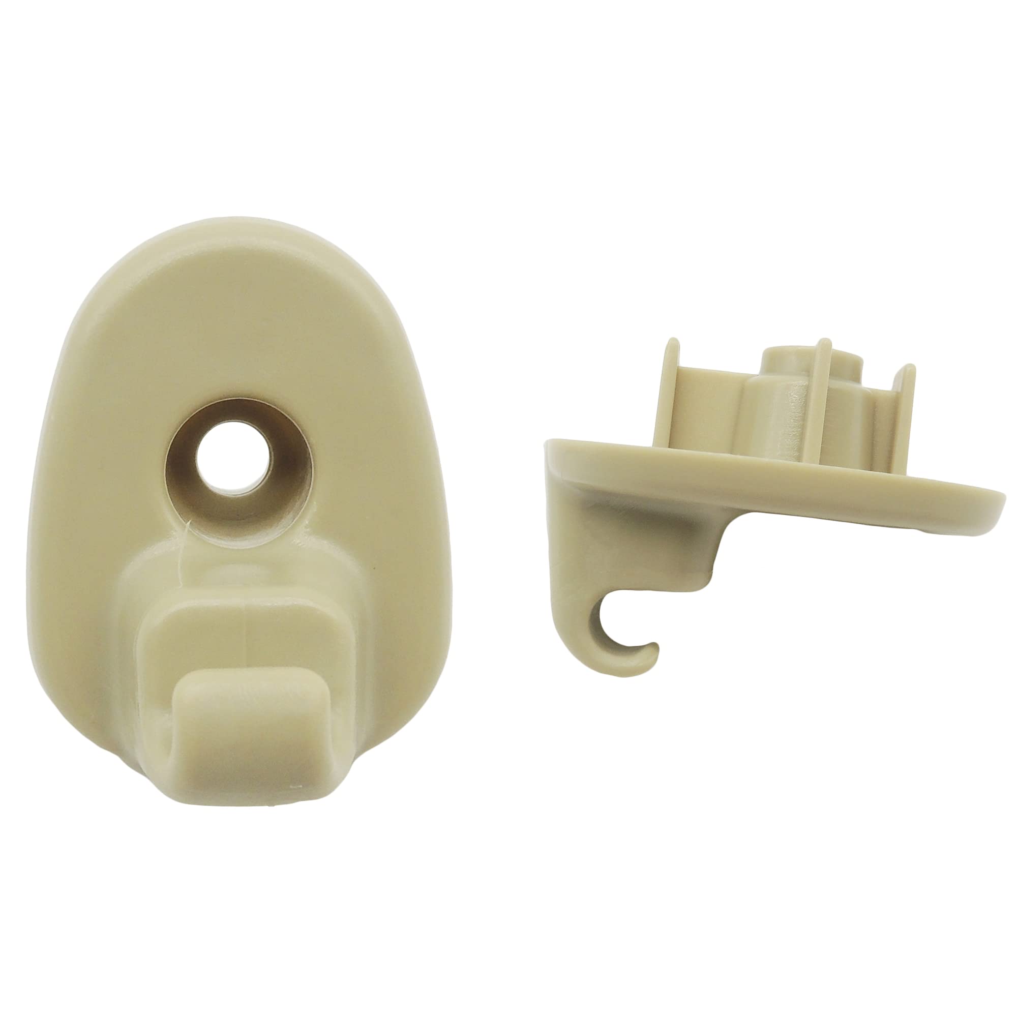 HiSport Sun Visor Clips Replacement Retainer Compatible with Jeep Liberty 2005-2012, Compatible with Dodge Nitro 2008-2012, 2PCS