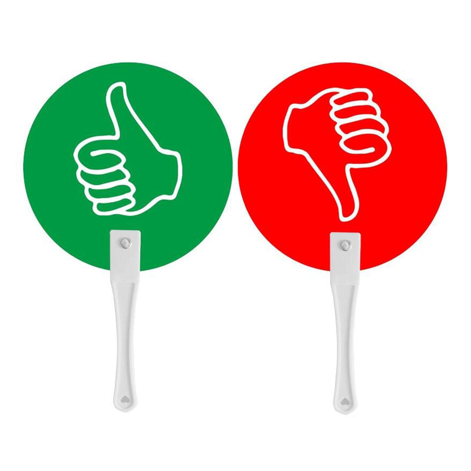 Bnf 10x Voting Paddles Supplies Yes No Paddles for Activities Meeting Assessment| Crafts | Art Supplies | Painting Supplies | Canvas & Canvas Boards | Stretched Canvas & Boards