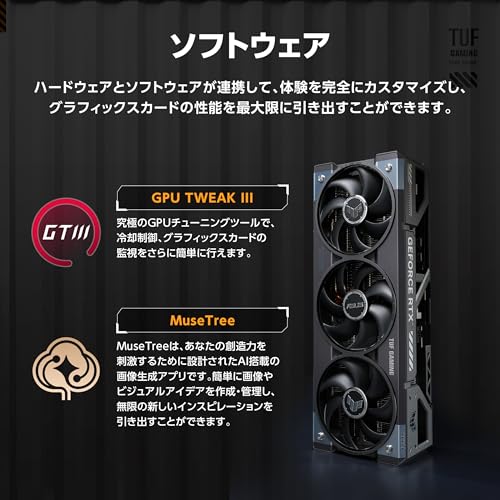 Image of ASUS NVIDIA GeForce RTX 5090 Video Card 32GB GDDR7 PCI Express 5.0 / TUF-RTX5090-32G-GAMING