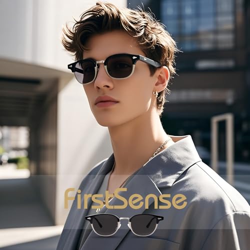 Polarized Metal Sunglasses for Men Women Stylish Eyewear with UV Protection2