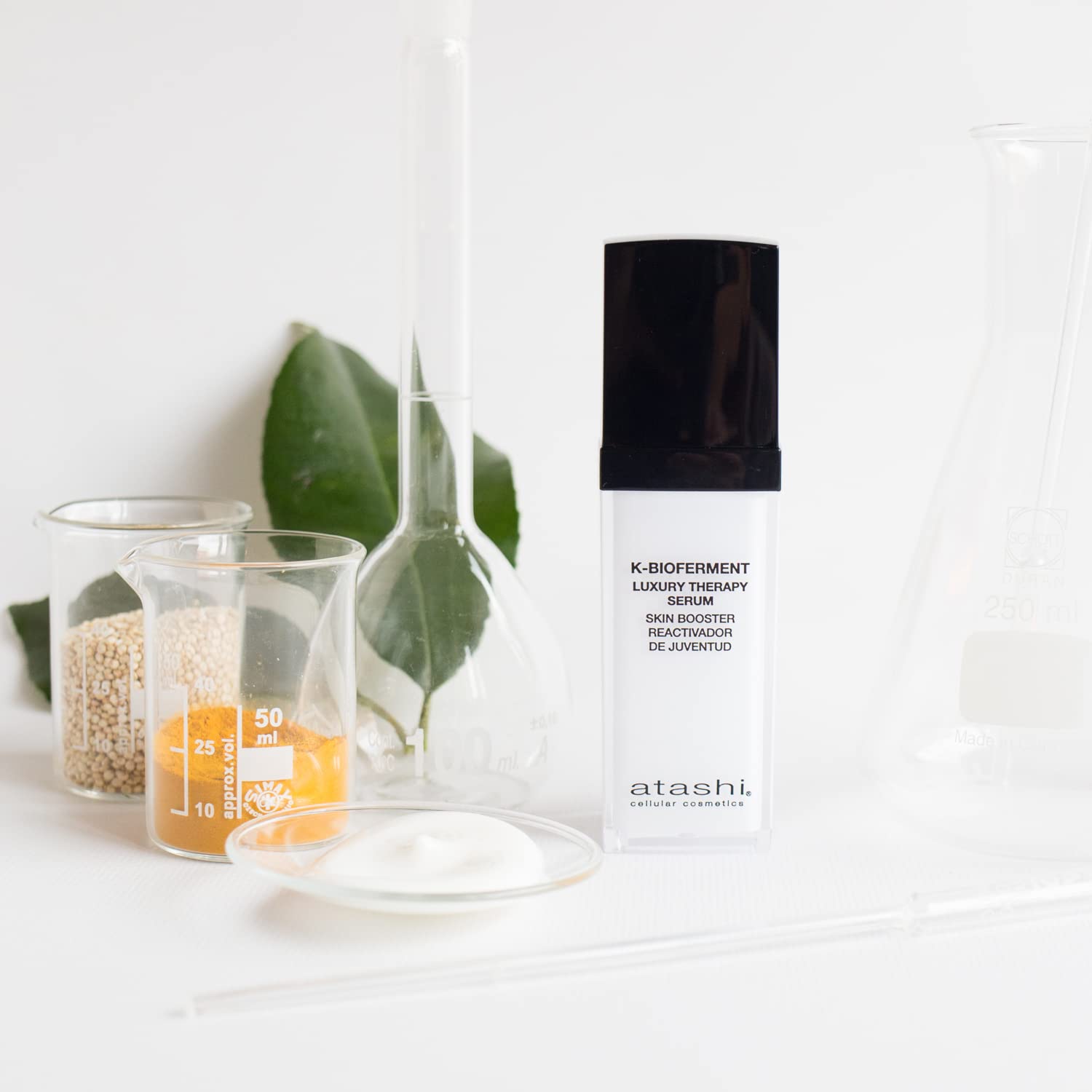 Atashi K-Bioferment | Therapy Luxury Serum Skin Booster | Anti-Ageing Revitalisierendes Regenerierendes Gesichtsserum | Empfindliche und gestresste Haut | 30ml