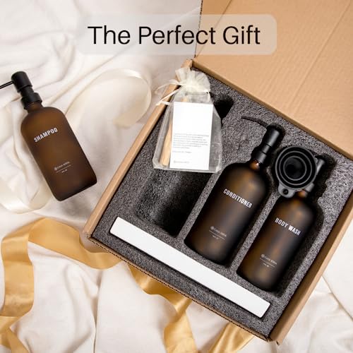 Dispenser moderno per shampoo e balsamo, dispenser...