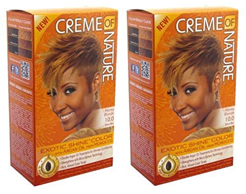 Creme Of Nature Color #10.0 Honey Blonde Exotic Shine (2 Pack)