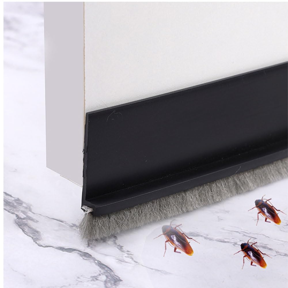 Furforstk Draft excluder for Doors 2 Pcs Door Draft excluder - Image 2