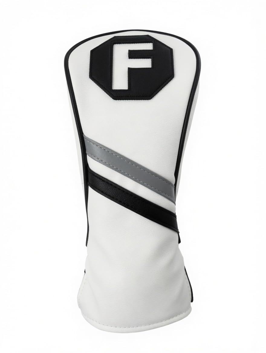 Golfclub headcovers in white (Fairway wood)