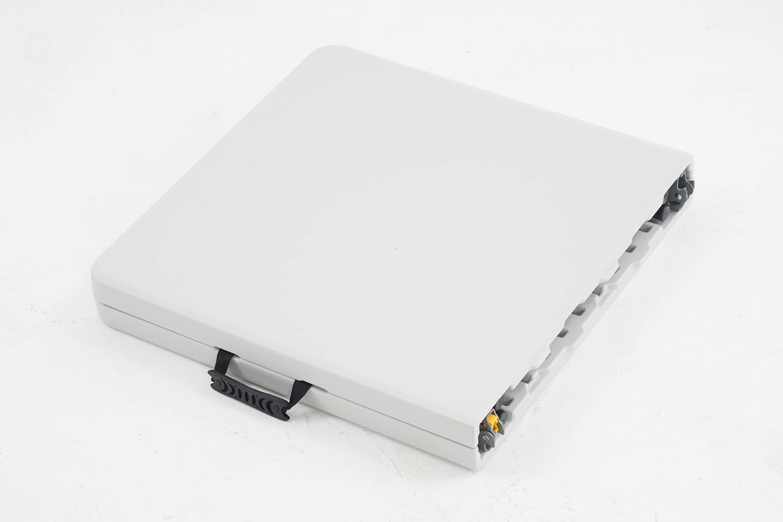 Nazhura 4 Foot Foldable/Folding Table Heavy Duty, Durable and Portable for Dining Picnic and Party (White) (White, 4 Foot)