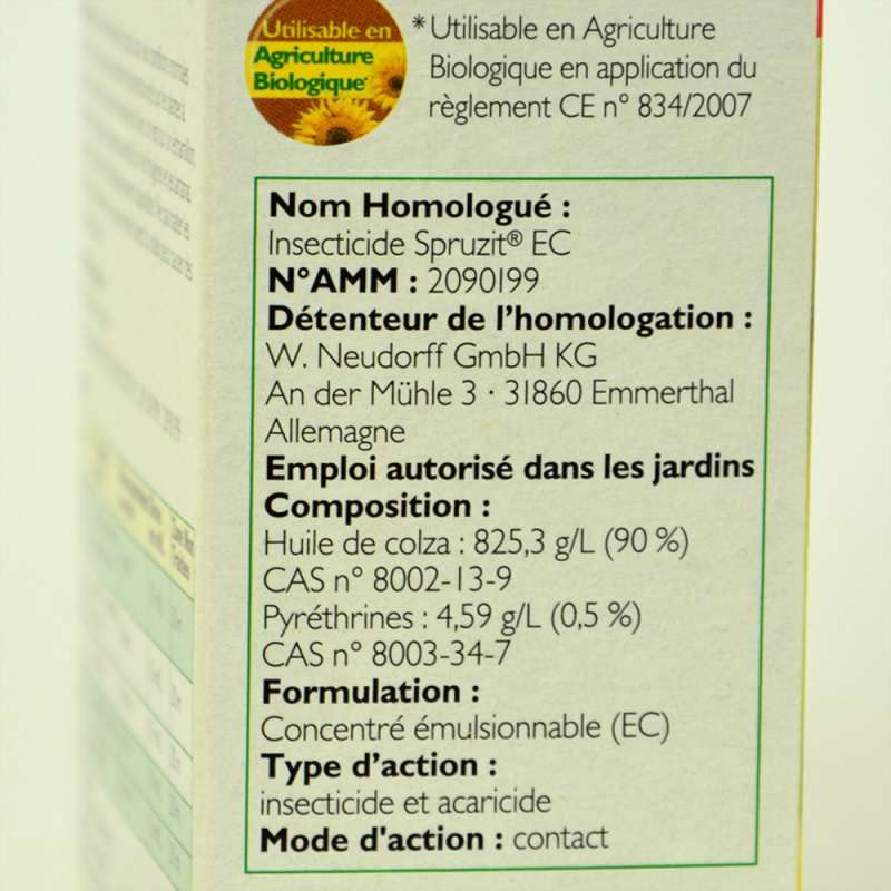 Anti-pucerons choc pour plantes d'ornement, à diluer. 100 ml