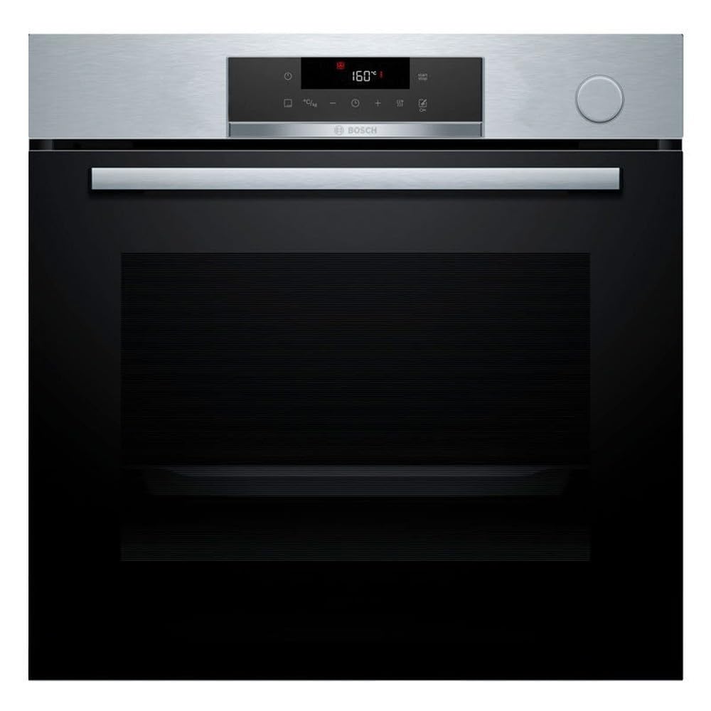 Bosch, Forno multifunzione con vapore aggiunto, AirFry, Acciaio, HRG532ES3