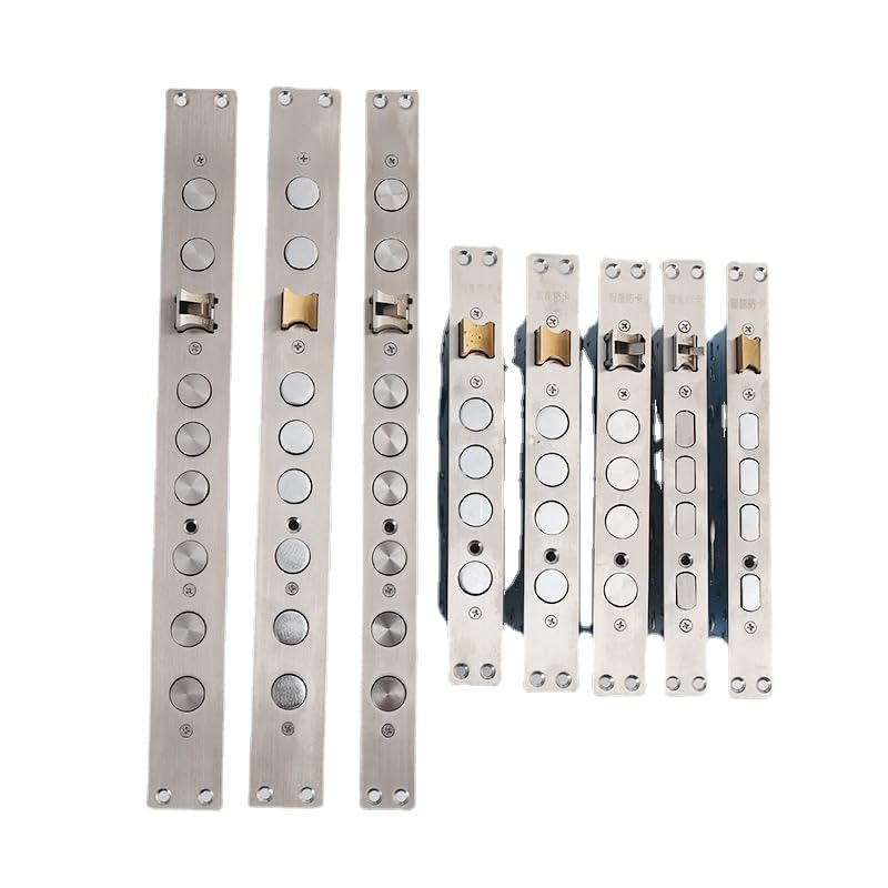 Serrure encastrée 33x210 anti-coincement pour bloquer les pannes