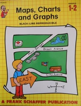 Paperback Maps, Charts and Graphs, Grades 1 to 2 Book