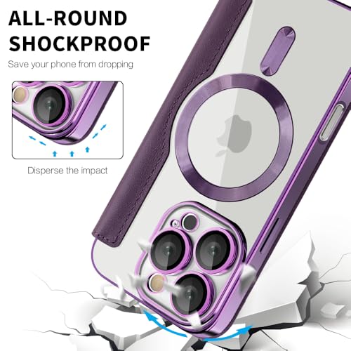 Coque compatible MagSafe iPhone 16 Pro Max portefeuille pour vos déplacements quotidiens - 6
