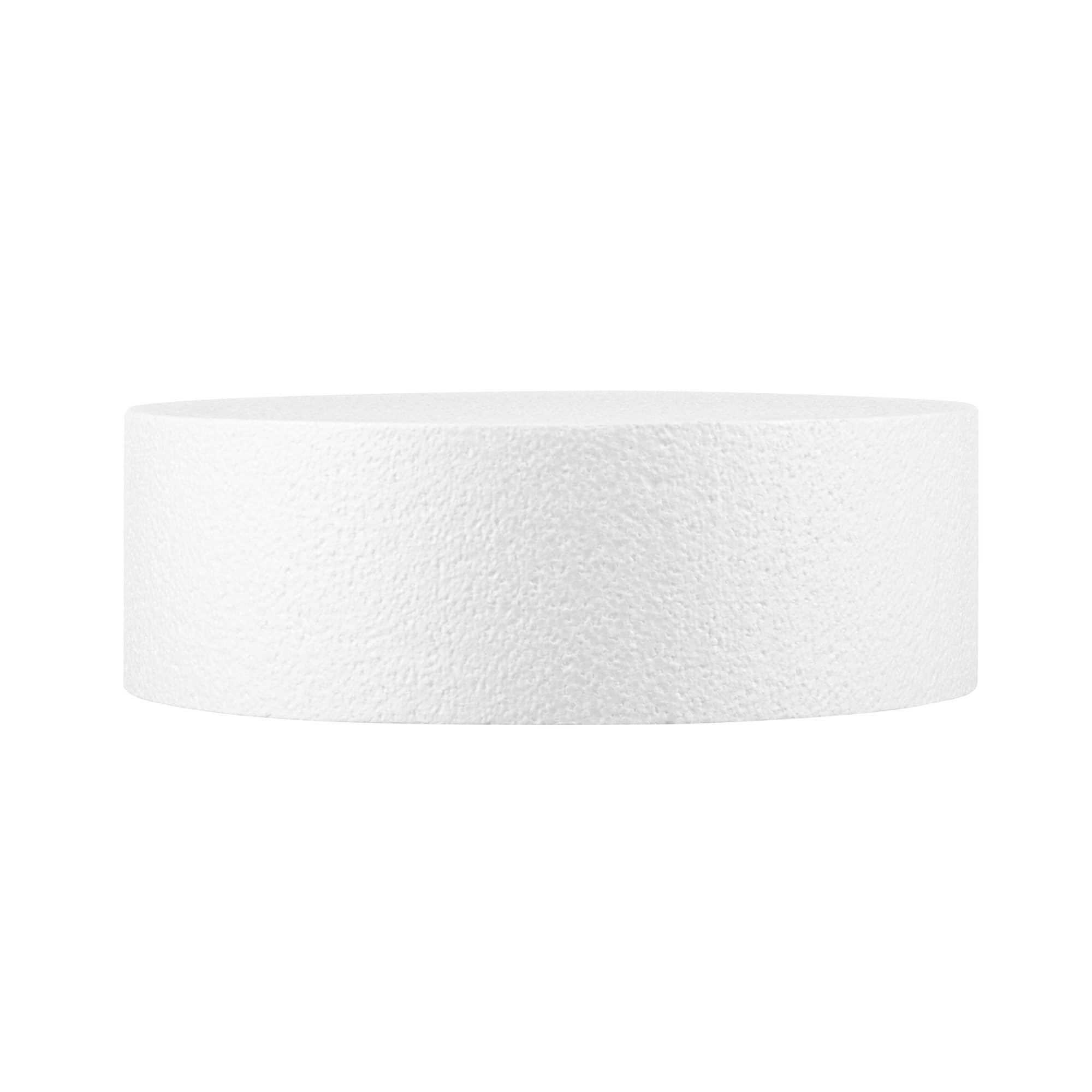 Restaurantware Pastry Tek - Chupete redondo de espuma para tartas de 12 x 4 pulgadas, 24 unidades, reutilizable, ligero, duradero, herramienta de espuma reutilizable de polietileno resistente a la