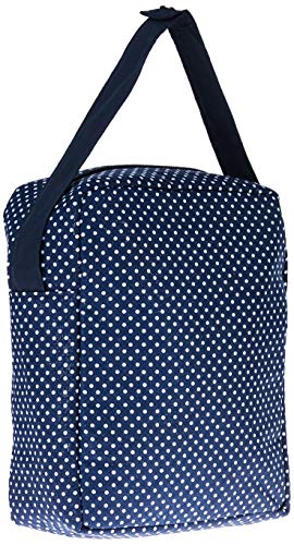 Alan Pierre Baby Poá Marinho Bolsa Termica, Branco/Azul, 7 x 16.5 x 20 cm
