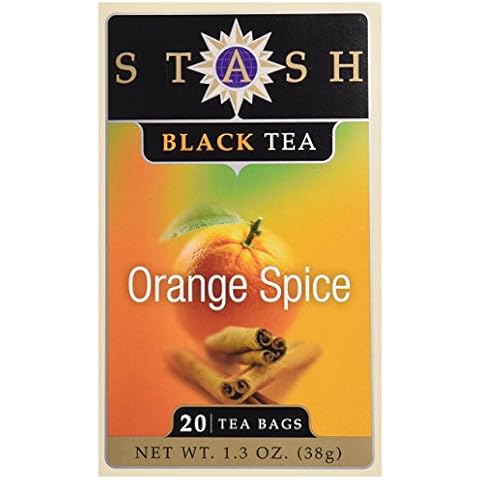 Stash Orange Spice Black Tea, 20 Bags Cover