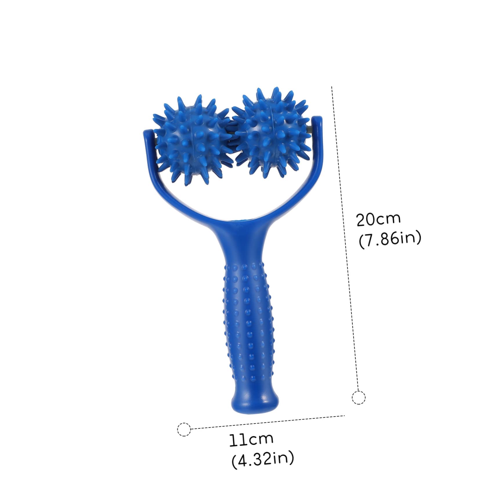 FOMIYES 3 Rodillos De Agarre Para Músculos De Espalda Hombros Y Herramienta Portátil Para Tejido Profundo Color
